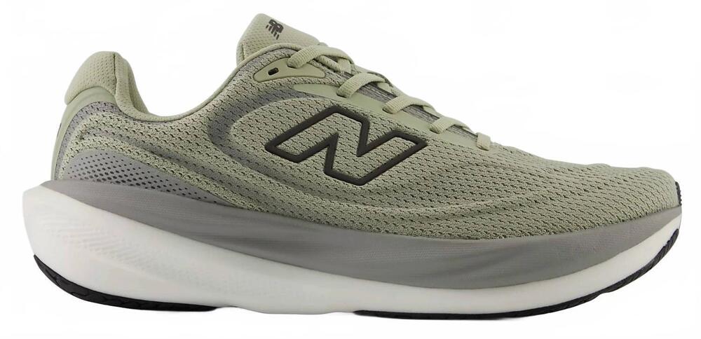 NEW NEW BALANCE men's 1080 running shoe in olivine/faded black/slate grey